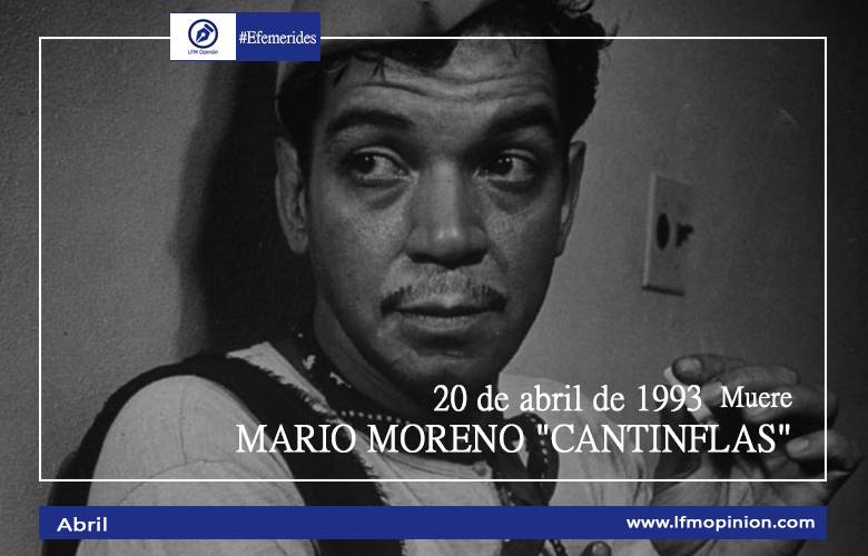 Muere Mario Moreno Cantinflas 