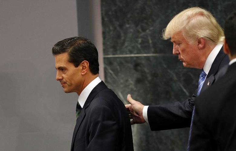 La visita del Candidato Trump a México