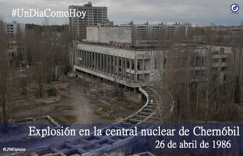 Explosión en la central nuclear de Chernóbil