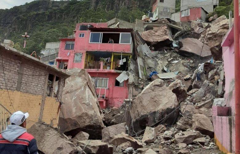 Desalojarán 80 viviendas tras derrumbe del Chiquihuite
