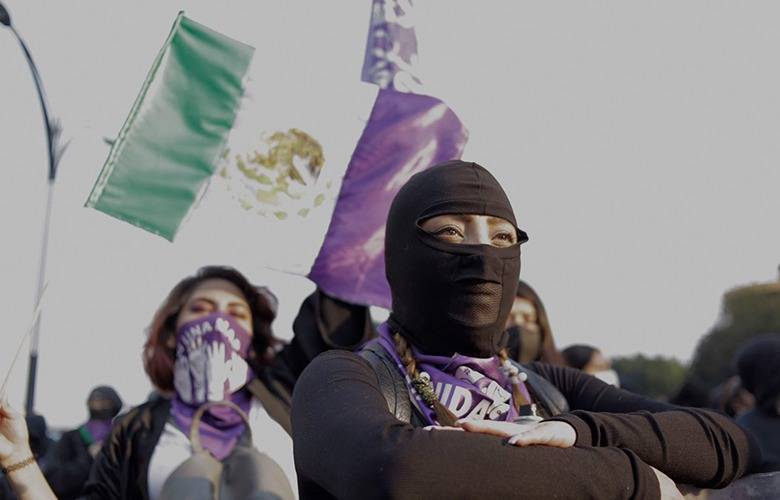 Mexicanas protestan por sus derechos en 25N