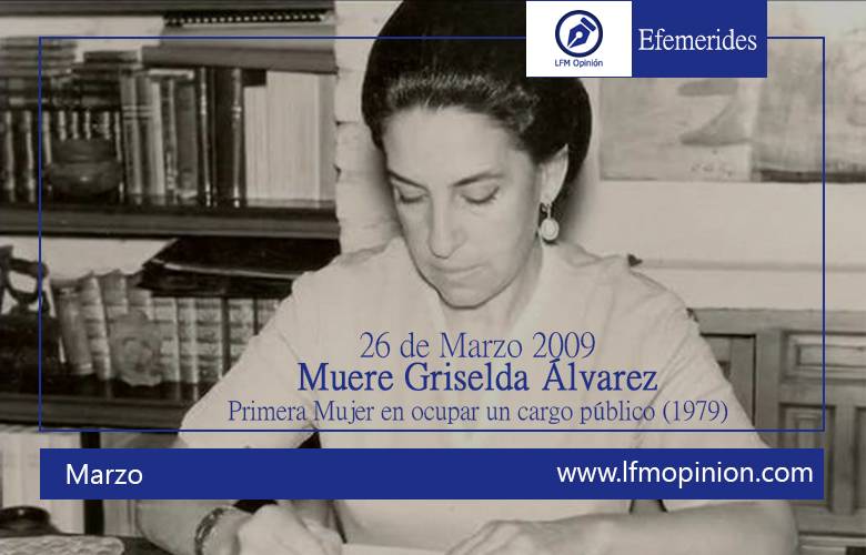 Muere Griselda Álvarez